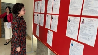 Mỗi lá phiếu có trách nhiệm là "viên gạch hồng" dựng xây tương lai của đất nước