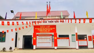 Gia Phú: 18 khu vực bỏ phiếu đã sẵn sàng cho ngày hội non sông