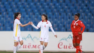 Tuyển nữ Việt Nam tăng tốc cho ngôi vô địch Đông Nam Á