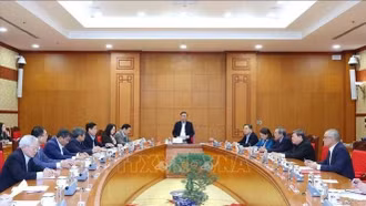 Thường trực Ban Bí thư chủ trì họp rà soát công tác chuẩn bị Đại hội XIV của Đảng