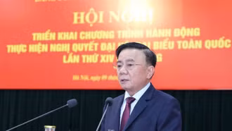 Đảng ủy các cơ quan Đảng Trung ương triển khai Chương trình hành động thực hiện Nghị quyết Đại hội XIV