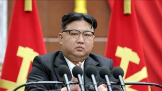 Ông Kim Jong Un tái đắc cử Chủ tịch Ủy ban Quốc vụ Triều Tiên
