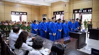 25 bị cáo trong đường dây lừa đảo online hoạt động tại Campuchia lĩnh án