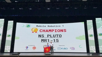 Học sinh Việt Nam xuất sắc vô địch tại Global Robotics Game 2025