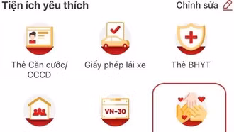 Cách tích hợp thông tin người phụ thuộc trên ứng dụng VNeID