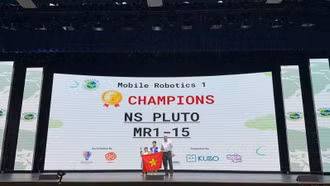 Học sinh Việt Nam xuất sắc vô địch tại Global Robotics Game 2025