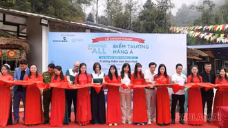 Khao Mang: Khánh thành Điểm trường Mầm non Háng Á