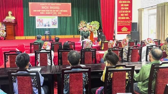 Đoàn Kinh tế - Quốc phòng 345 tập huấn kỹ thuật chăn nuôi cho người dân xã Trịnh Tường