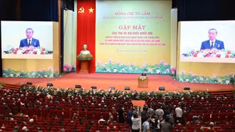 Tổng Bí thư Tô Lâm chủ trì hội nghị gặp mặt các thế hệ đại biểu Quốc hội qua các thời kỳ