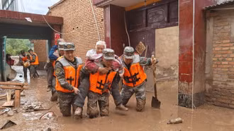 Trung Quốc kích hoạt cơ chế ứng phó khẩn cấp lũ lụt tại nhiều địa phương