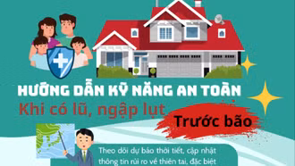 Cảnh báo cấp tốc: Bão Wipha đổ bộ, làm gì để an toàn khi có lũ và ngập lụt?