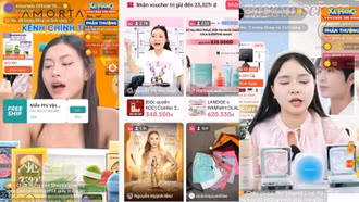 Livestream và video ngắn "chiếm sóng" trên sàn thương mại điện tử