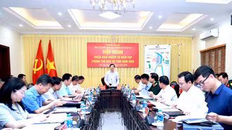 Triển khai nhiệm vụ diễn tập phòng thủ dân sự tỉnh năm 2026