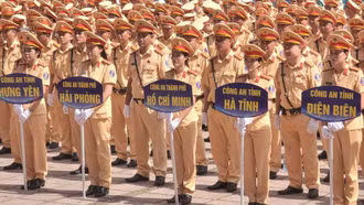 Hà Nội được tăng cường hơn 600 cảnh sát giao thông phục vụ A80