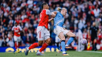 Premier League: Arsenal - Manchester City bất phân thắng bại
