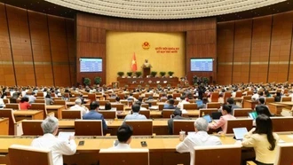 Quốc hội thống nhất mục tiêu tăng trưởng GDP năm 2026 từ 10% trở lên