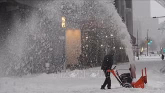 Mỹ tiếp tục đối mặt bão mùa Đông và giá rét