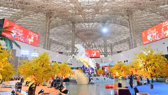 Sẵn sàng cho ngày khai mạc Hội chợ Mùa Xuân lần thứ nhất năm 2026