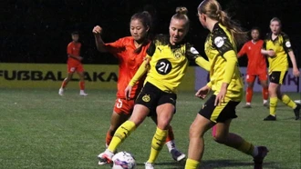 U17 nữ Việt Nam thắng đậm U17 nữ Borussia Dortmund trong trận giao hữu