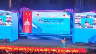 Bộ trưởng Nguyễn Kim Sơn: Lễ khai giảng năm học mới thể hiện tính thống nhất và tinh thần dân tộc