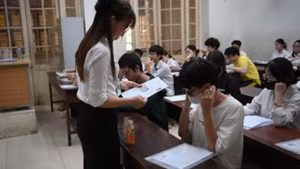 Khảo sát chất lượng lớp 12: “Phép thử” để các trường điều chỉnh chiến lược ôn thi