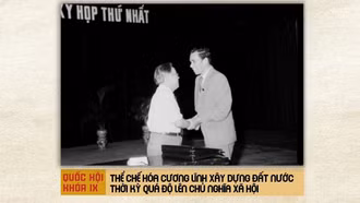 Quốc hội khóa IX: Thể chế hóa Cương lĩnh xây dựng đất nước thời kỳ quá độ lên chủ nghĩa xã hội