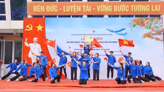 Nhiều hoạt động ý nghĩa tại các trường học chào mừng 95 năm Ngày thành lập Đoàn TNCS Hồ Chí Minh