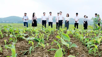 Đoàn công tác số 10 của Ban Thường vụ Tỉnh ủy làm việc với Ban thường vụ Đảng ủy xã Quy Mông 