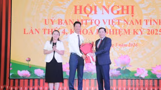 Lào Cai kiện toàn chức danh Chủ tịch Ủy ban MTTQ Việt Nam tỉnh nhiệm kỳ 2025 - 2030