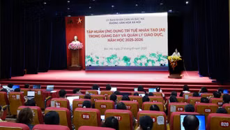 Xã Bắc Hà tập huấn ứng dụng trí tuệ nhân tạo (AI) trong giảng dạy và quản lý giáo dục