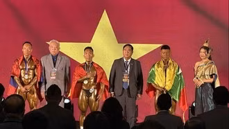 Giành 6 ngôi vô địch, Việt Nam nhất toàn đoàn Giải thể hình Đông Nam Á 2025