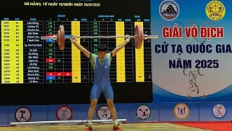 Khai mạc Giải Vô địch Cử tạ Quốc gia năm 2025