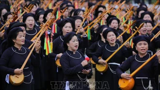 Liên hoan nghệ thuật hát Then, đàn Tính các dân tộc Tày, Nùng, Thái diễn ra vào tháng 11/2024