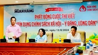 Phát động Cuộc thi viết "Tín dụng chính sách xã hội - Ý Đảng, lòng Dân"