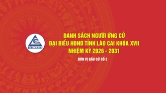 [Infographic] Tiểu sử tóm tắt những người ứng cử đại biểu HĐND tỉnh Lào Cai khóa XVII, nhiệm kỳ 2026 - 2031 (Đơn vị bầu cử số 3)