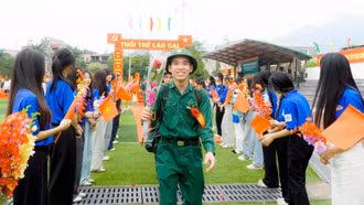 Lễ giao nhận quân năm 2026 tại Lào Cai: Trang trọng, chu đáo, an toàn tuyệt đối