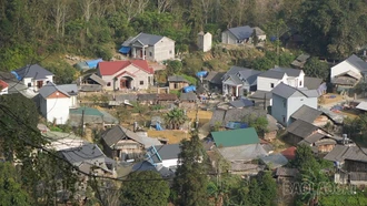 Sắc màu tươi sáng ở Cốc Râm