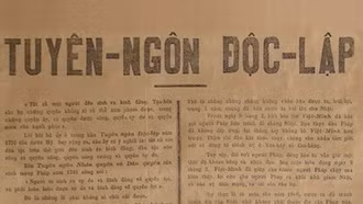 Giá trị văn hóa trong Tuyên ngôn độc lập của Chủ tịch Hồ Chí Minh