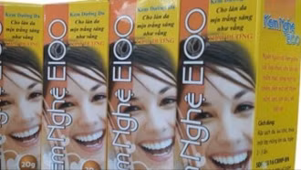 Mỹ phẩm quảng cáo 'trắng sáng như Thái Dương' bị thu hồi toàn quốc