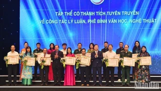 Vinh danh các tác phẩm lý luận, phê bình văn học, nghệ thuật xuất sắc trong năm 2023