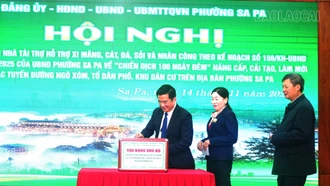 Sa Pa tiếp nhận hơn 1,8 tỷ đồng ủng hộ hỗ trợ “Chiến dịch 100 ngày đêm”