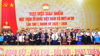  Đại hội đại biểu Mặt trận Tổ quốc Việt Nam lần thứ I xã Mường Bo, Trạm Tấu, Xuân Quang và Võ Lao