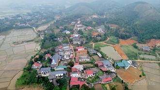 Xuân về trên thôn nông thôn mới kiểu mẫu Tân Long