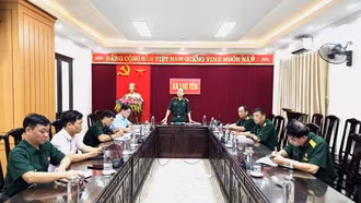 Hội Cựu chiến binh tỉnh làm việc với Hội Cựu chiến binh xã Lục Yên