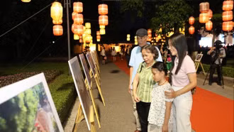 Lan tỏa thông điệp yêu hòa bình qua tranh vẽ thiếu nhi quốc tế