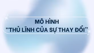 [Infographic] Mô hình “Thủ lĩnh của sự thay đổi”