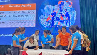 450 người được tập huấn kỹ năng tổ chức truyền thông bình đẳng giới tại Văn Bàn