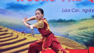 [Ảnh] Những hình ảnh ấn tượng tại Giải Vô địch Wushu trẻ toàn quốc 2025