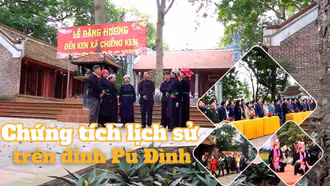 Dấu thiêng trên đỉnh Pù Đình