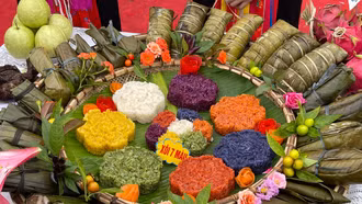 Về Phúc Khánh thưởng thức bánh ngày rằm tháng Bảy